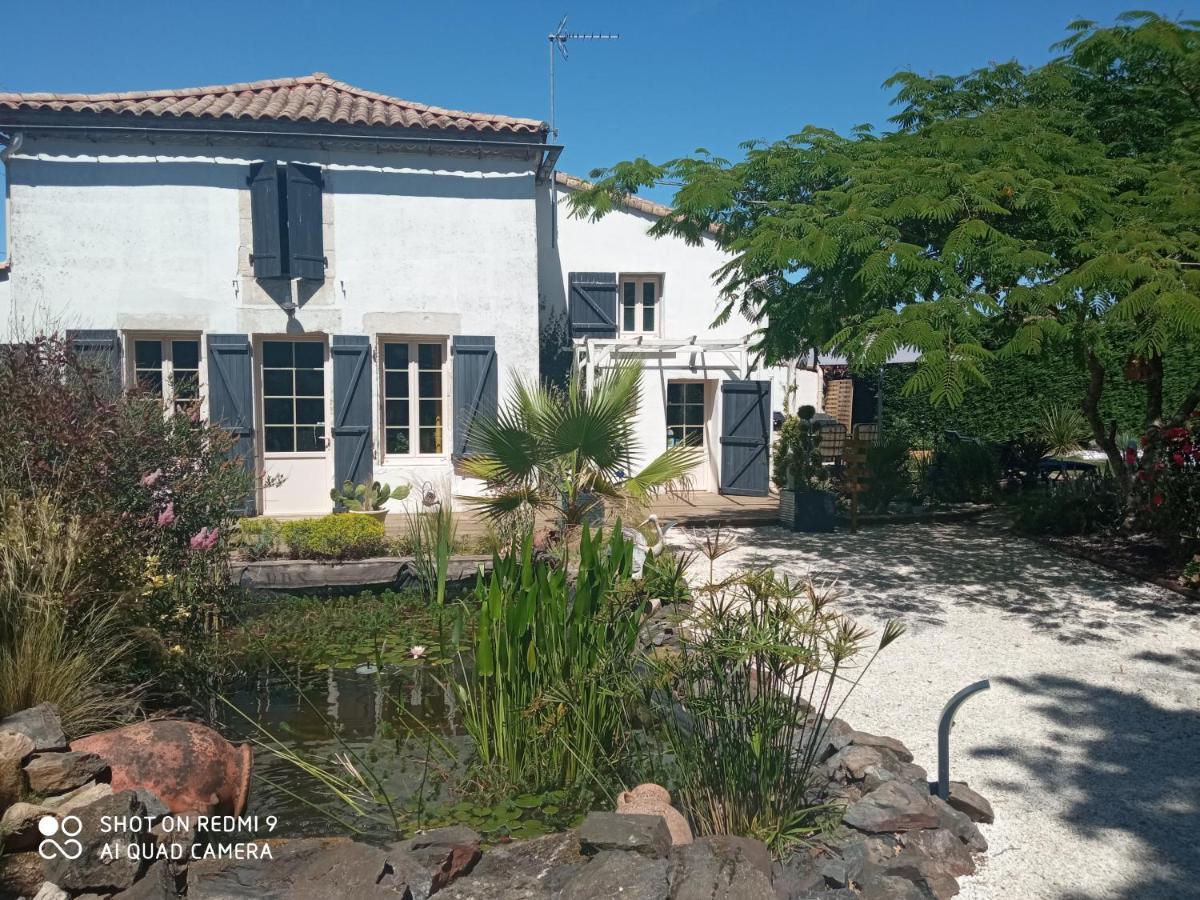 Mas Des Vignes Piscine Chauffee Bed & Breakfast Le Champ-Saint-Pere Bagian luar foto
