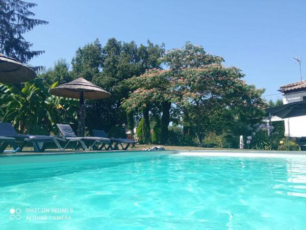 Mas Des Vignes Piscine Chauffee Bed & Breakfast Le Champ-Saint-Pere Bagian luar foto