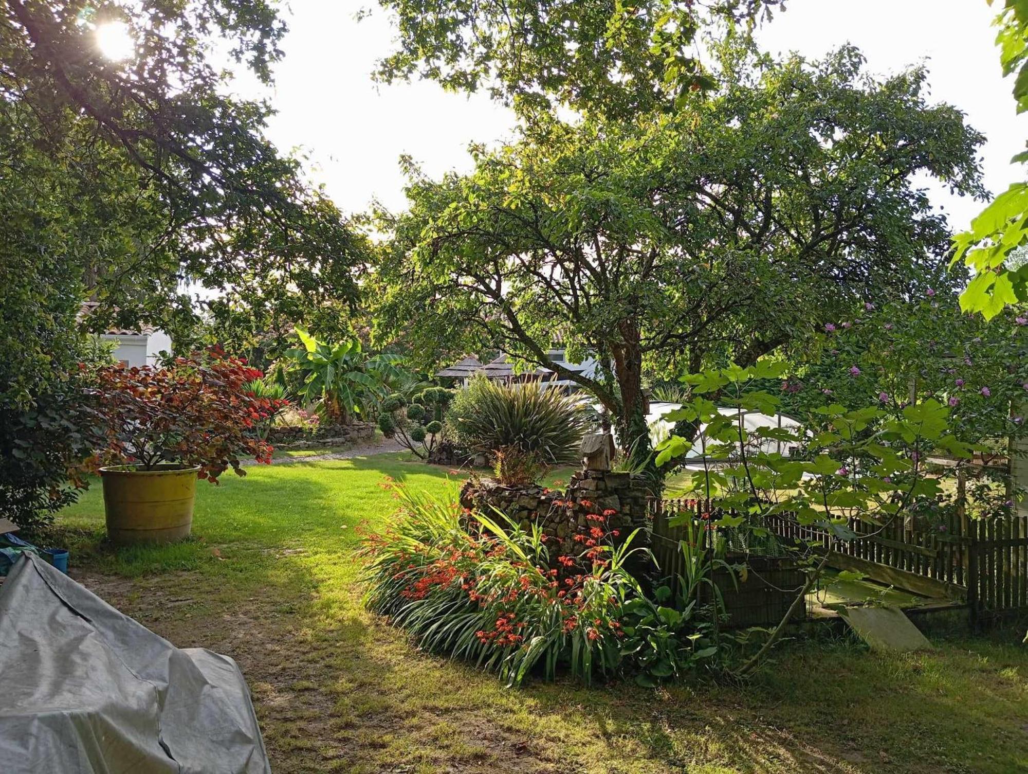 Mas Des Vignes Piscine Chauffee Bed & Breakfast Le Champ-Saint-Pere Bagian luar foto