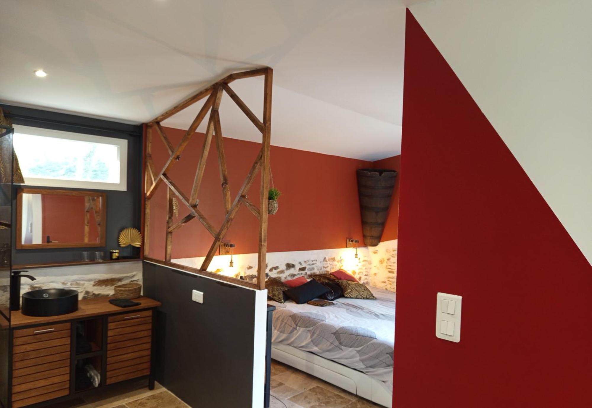 Mas Des Vignes Piscine Chauffee Bed & Breakfast Le Champ-Saint-Pere Bagian luar foto